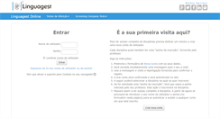 Desktop Screenshot of linguagestonline.com